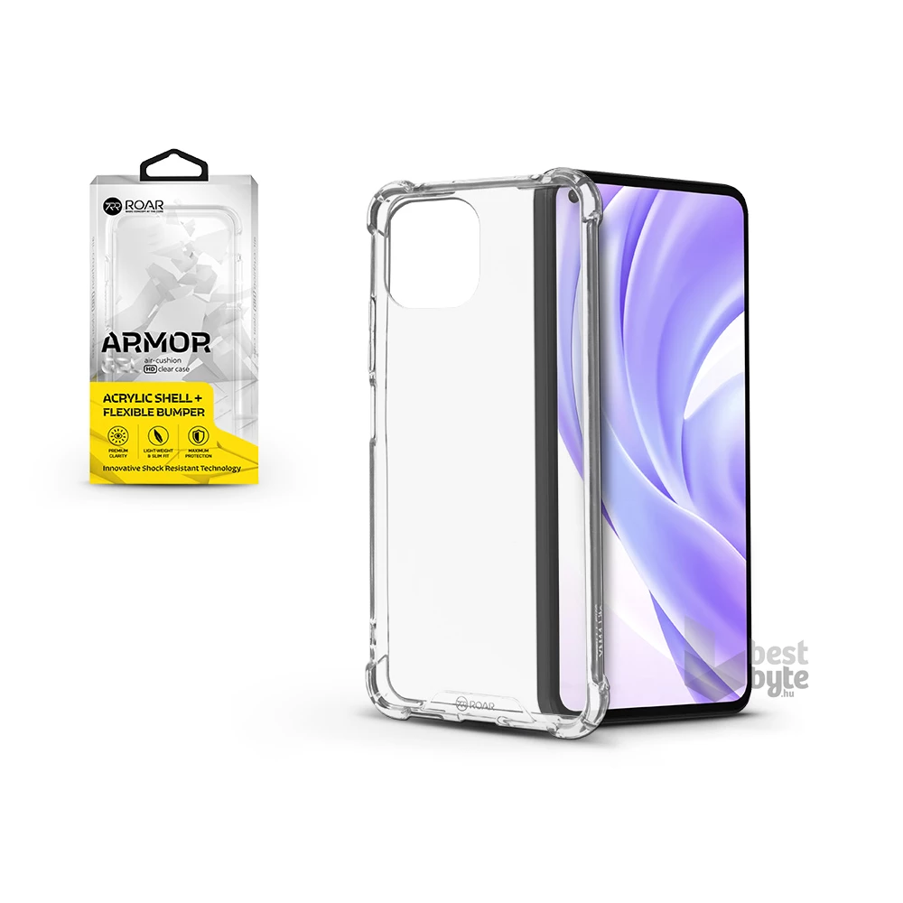 ROAR Roar KC0717 Armor Gel Xiaomi Mi 11 Lite LTE/11 Lite 5G átlátszó ütésálló szilikon védőtok