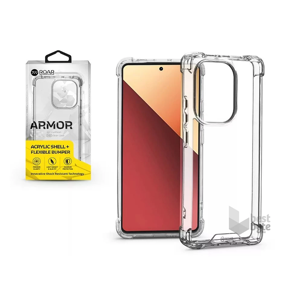 ROAR Roar KC294112 Xiaomi Redmi Note 13 PRO 4G/POCO M6 PRO 4G Armor Gel átlátszó szilikon hátlap