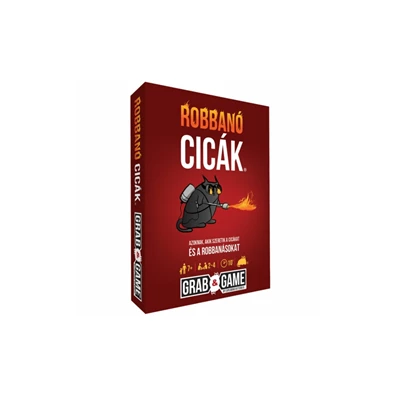 Robbanó cicák – Mini társasjáték