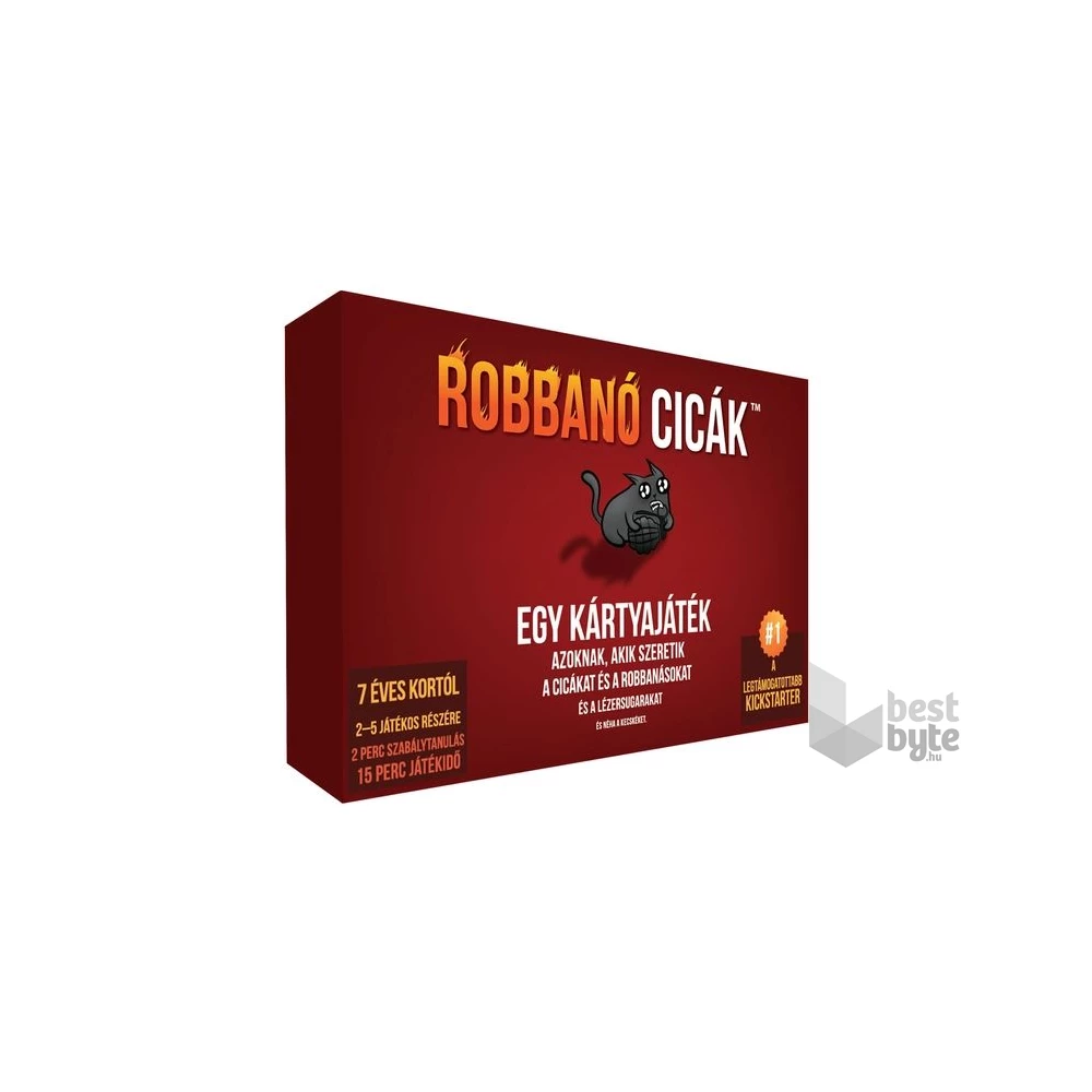 Robbanó cicák kártyajáték