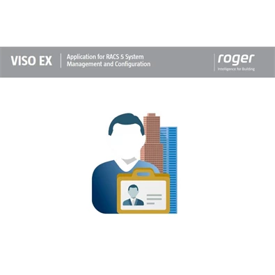 Roger LIC-VISO-EX-IS-100 (digitális) integrációs szerver licenc