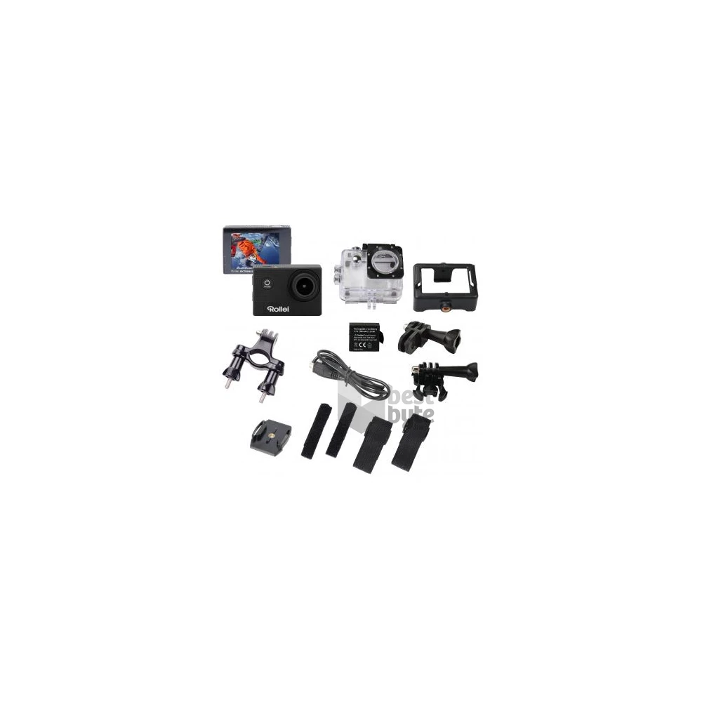 Rollei Actioncam 372 vízálló tokkal fekete akciókamera