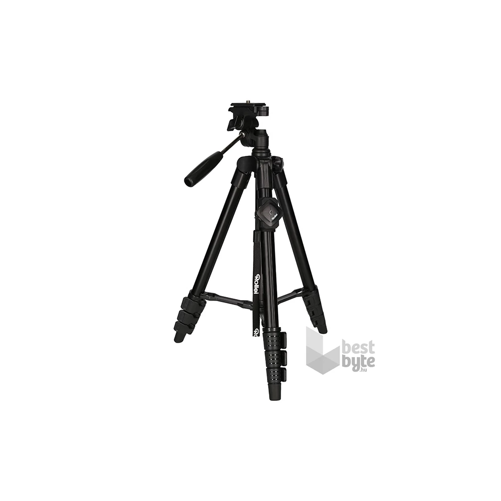 Rollei R22638 telefon adapterrel, bluetooth távkioldóval, táskával fekete állvány