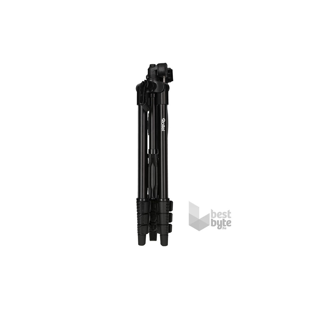 Rollei R22638 telefon adapterrel, bluetooth távkioldóval, táskával fekete állvány