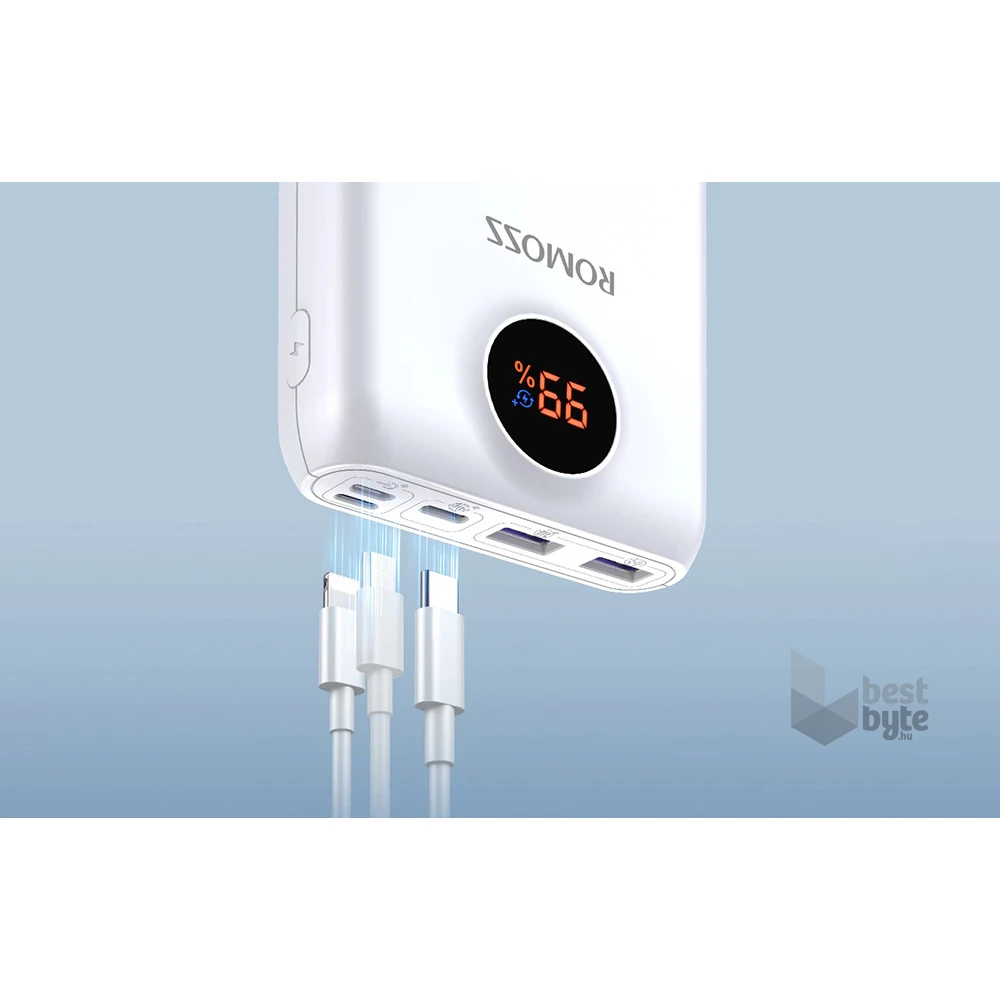 Romoss SW20PF 20000mAh fehér power bank