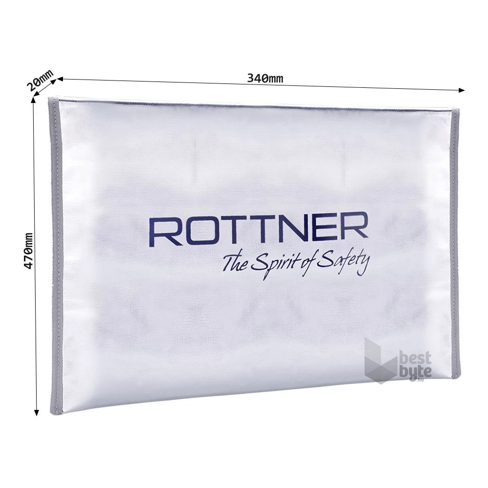 Rottner Fire Proof Bag Din A3 tűzálló táska