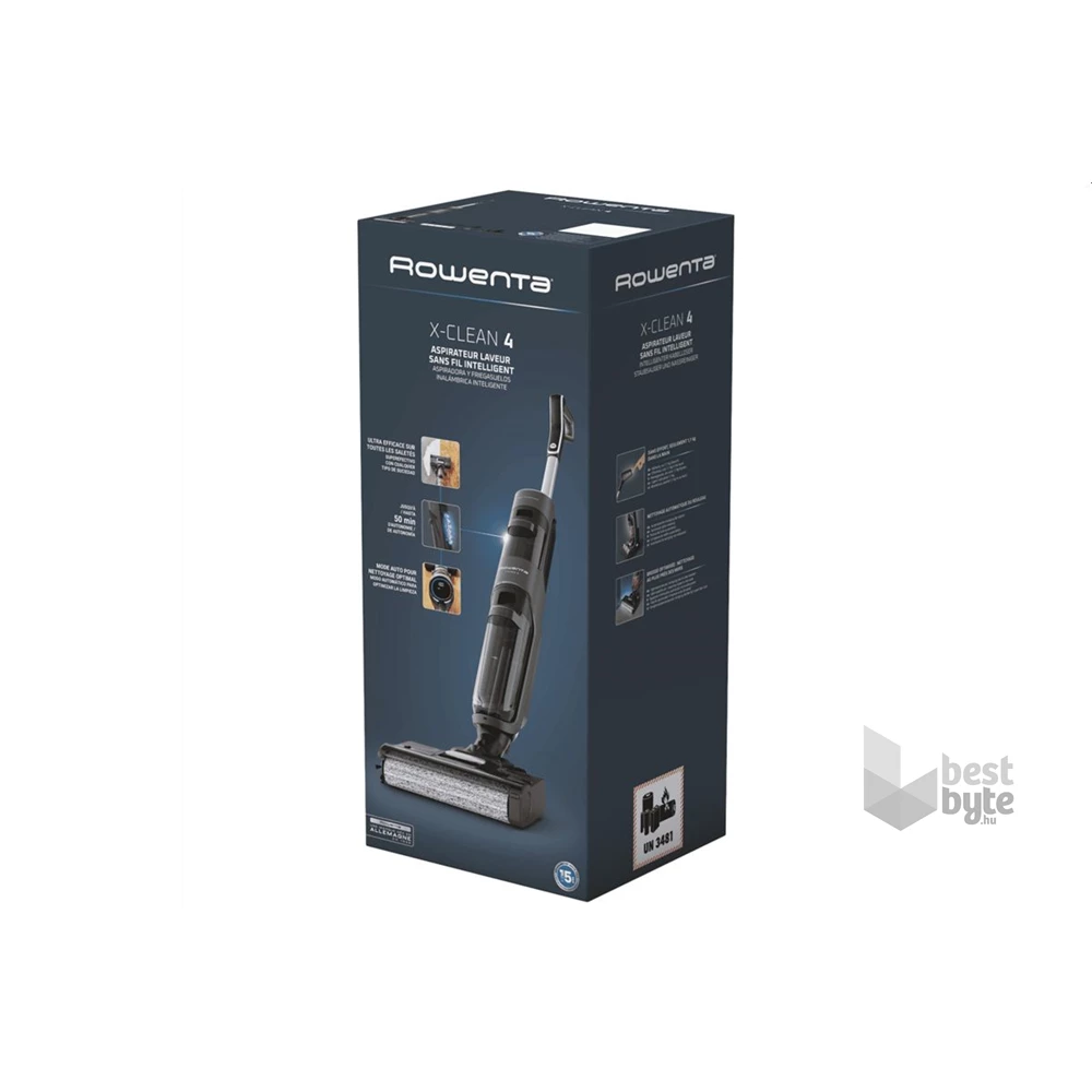 Rowenta GZ5035WO X-Clean 4 fekete száraz-nedves porszívó