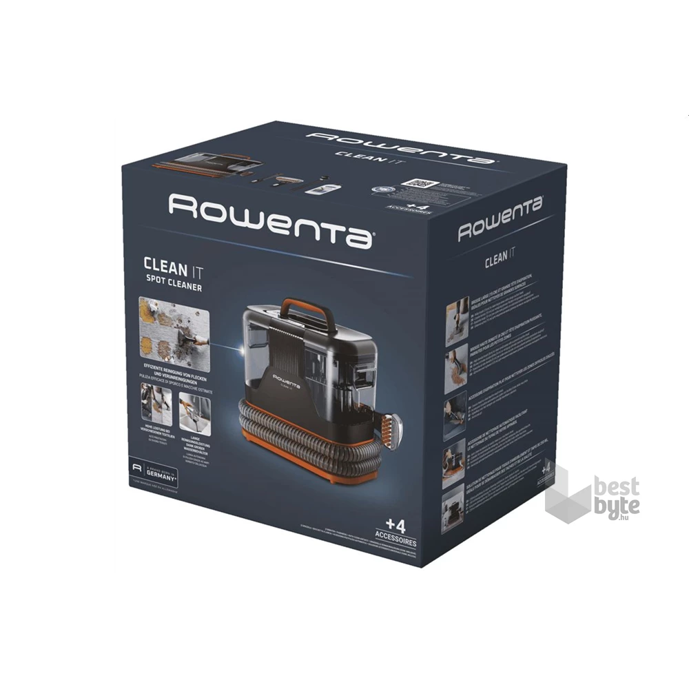 Rowenta IN5011F0 Instant Clean It Car narancssárga-fekete szőnyegtisztító