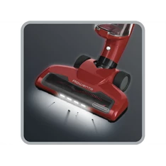 Rowenta RH6543WH Air Force Light 14.4V piros vezeték nélküli rúdporszívó