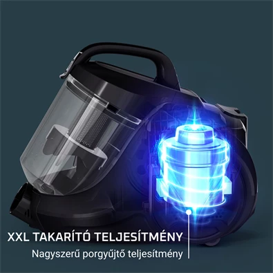 Rowenta RO3721EA Compact Power Cyclonic kék porzsák nélküli porszívó