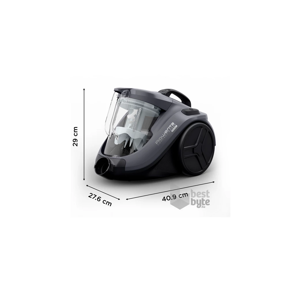 Rowenta RO3726EA Compact Power Cyclonic Classic szürke porzsák nélküli porszívó