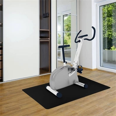 Ruhhy 90x130cm fekete padlóvédő székalátét