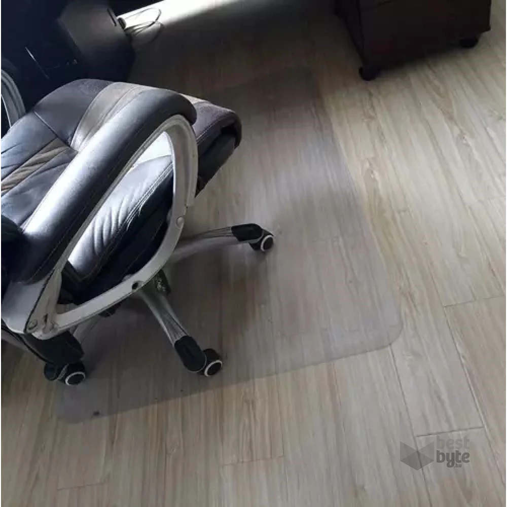 Ruhhy 90x130cm víztiszta padlóvédő székalátét