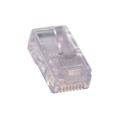 Rülstein RJ45 8P8C Cat.5e árnyékolatlan (UTP) 100 db csatlakozó