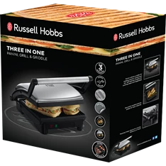 Russell Hobbs 17888-56/RH Cook@Home acél kontakt grill