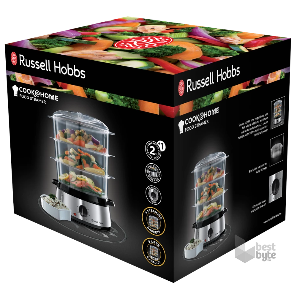 Russell Hobbs 19270-56 Cook@Home pároló és rizsfőző