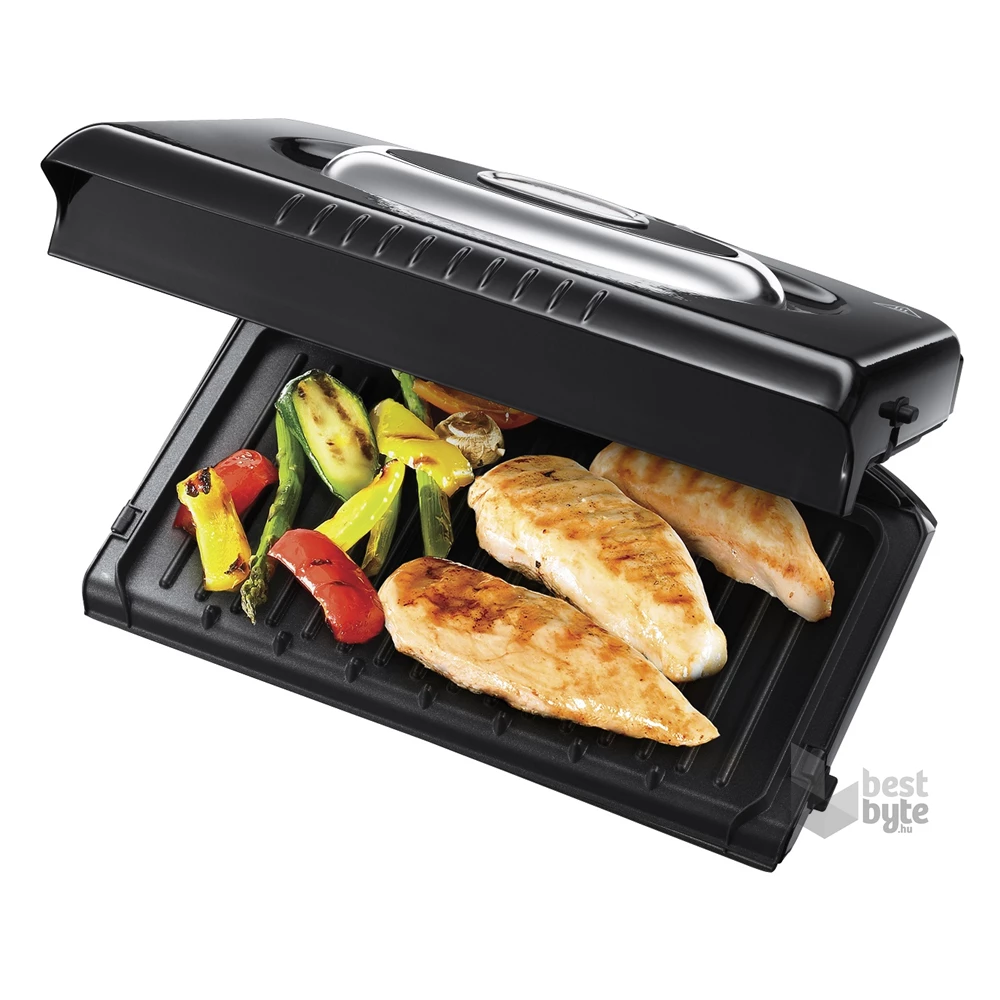 Russell Hobbs 20841-56/RH Retro fekete kontakt grill