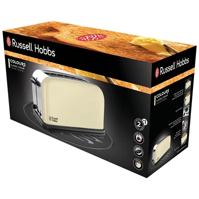 Russell Hobbs 21395-56 Colours bézs 2 hosszúszeletes kenyérpirító