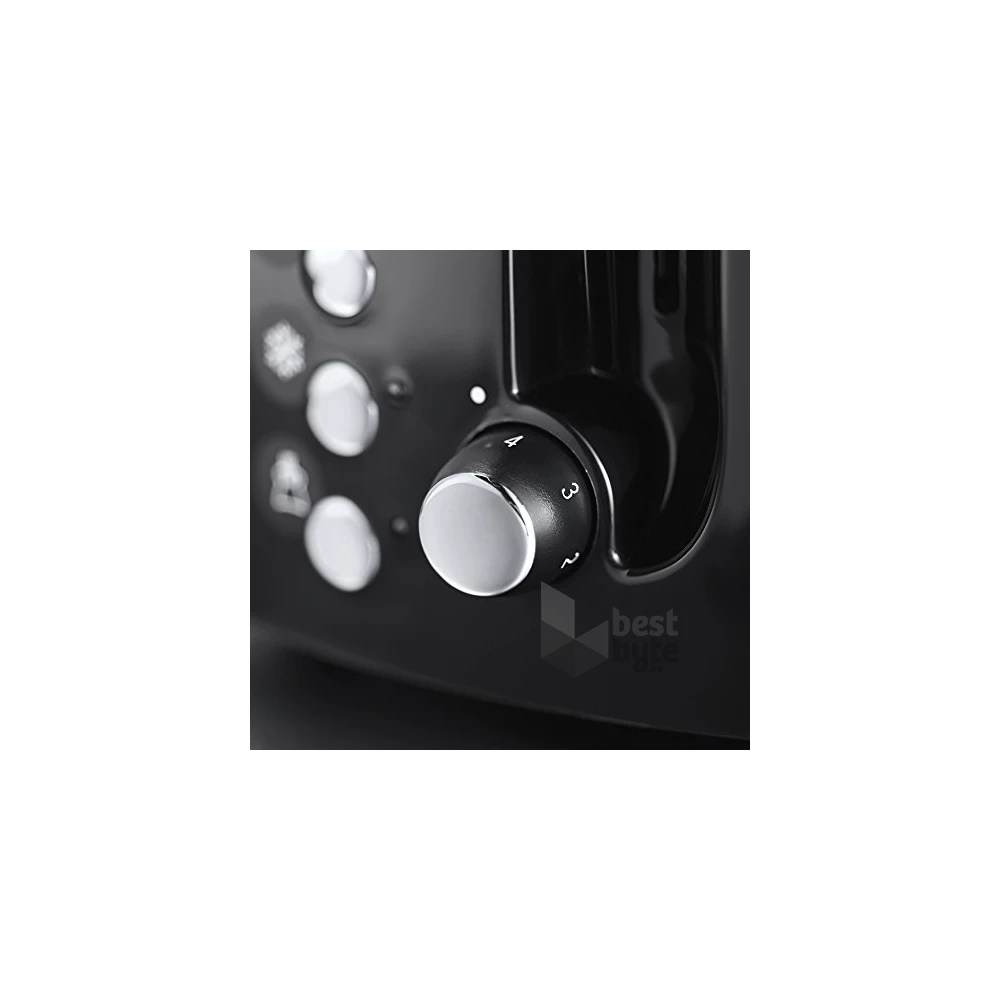 Russell Hobbs 22601-56 Textures Plusz fekete 2 szeletes kenyérpirító