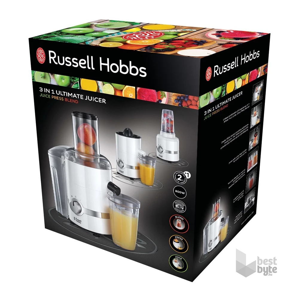 Russell Hobbs 22700-56 3in1 gyümölcscentrifuga