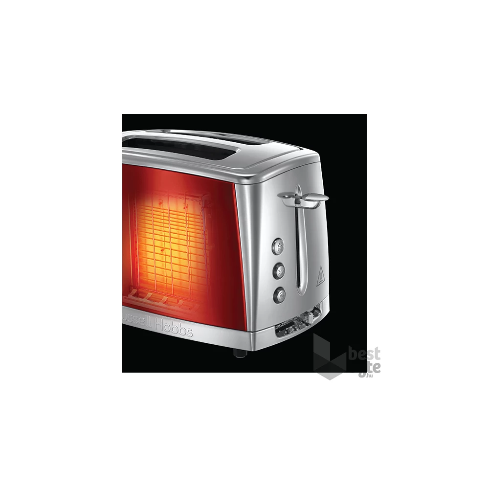 Russell Hobbs 23220-56/RH Luna piros 2 szeletes kenyérpirító
