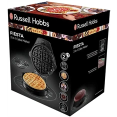 Russell Hobbs 24620-56/RH Fiesta 3in1 bordó fánk -  sütemény- gofrisütő