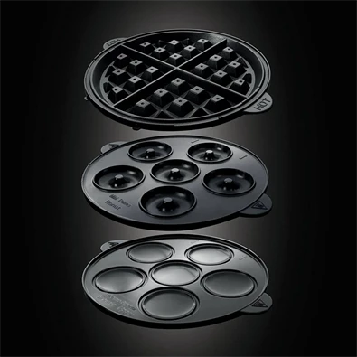 Russell Hobbs 24620-56/RH Fiesta 3in1 bordó fánk -  sütemény- gofrisütő