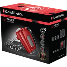 Russell Hobbs 24670-56 Desire piros kézi mixer