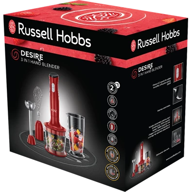 Russell Hobbs 24700-56 Desire 3in1 piros botmixer