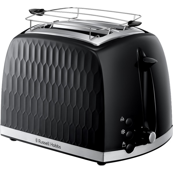RUSSELL HOBBS 26061-56/RH Honeycomb fekete kenyérpirító