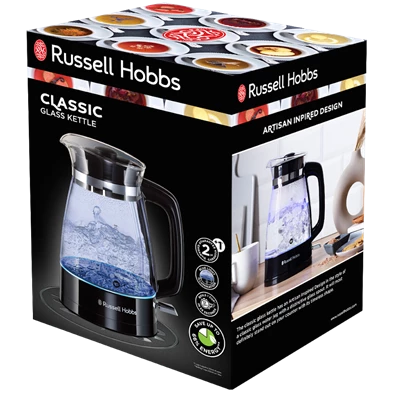 Russell Hobbs 26080-70/RH Classic Glass üveg vízforraló