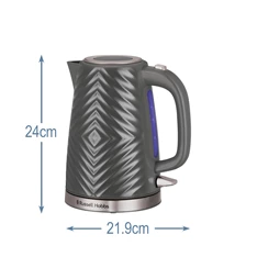 Russell Hobbs 26382-70/RH Groove 1,7L-es szürke vízforraló