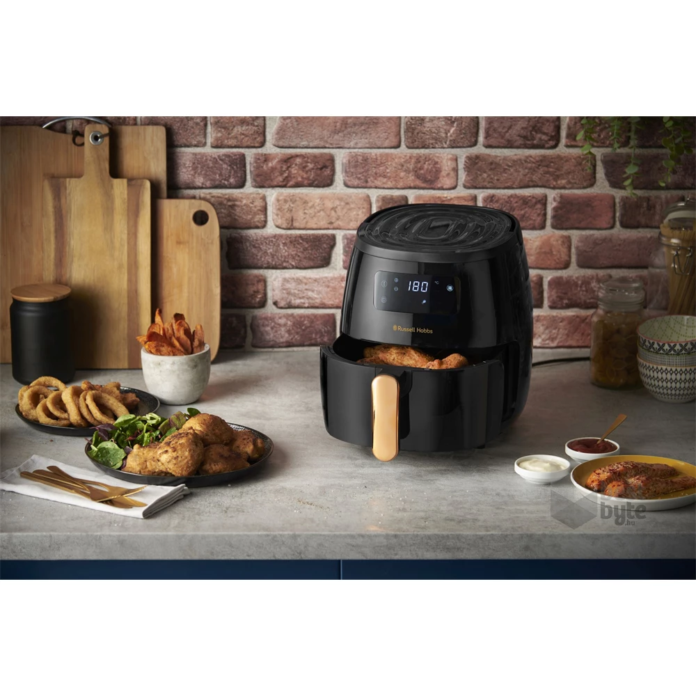 Russell Hobbs 26510-56/RH SatisFry Air fekete 5L forrólevegős sütő (air fryer/airfryer)