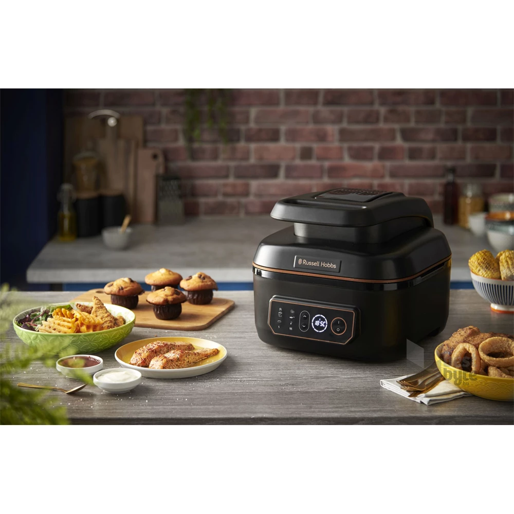 Russell Hobbs 26520-56/RH SatisFry Air&Grill fekete 5,5 L multifunkciós forrólevegős sütő