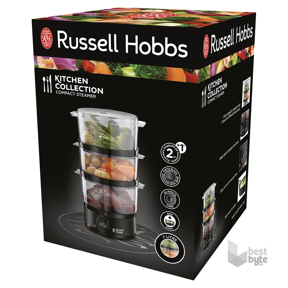 Russell Hobbs 26530-56/RH Kitchen Collection kompakt pároló és rizsfőző