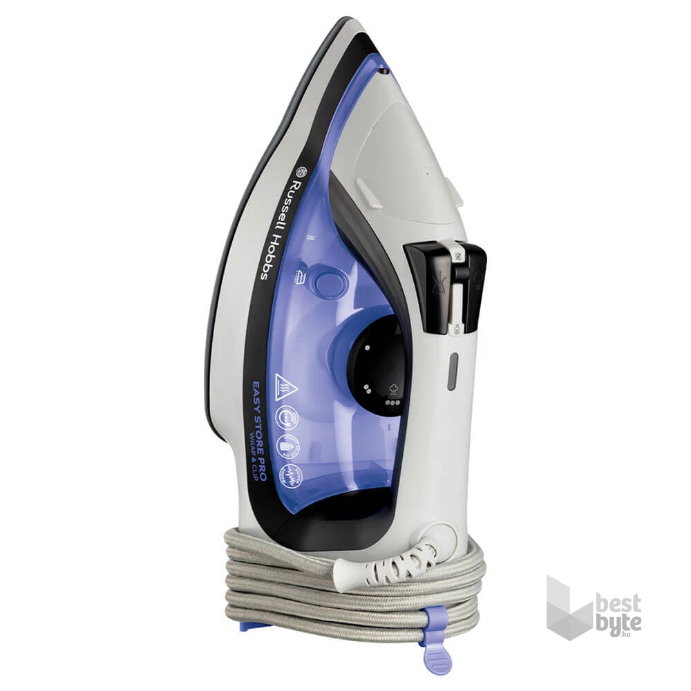 Russell Hobbs 26730-56/RH Easy Store Pro Wrap & Clip lila gőzölős vasaló