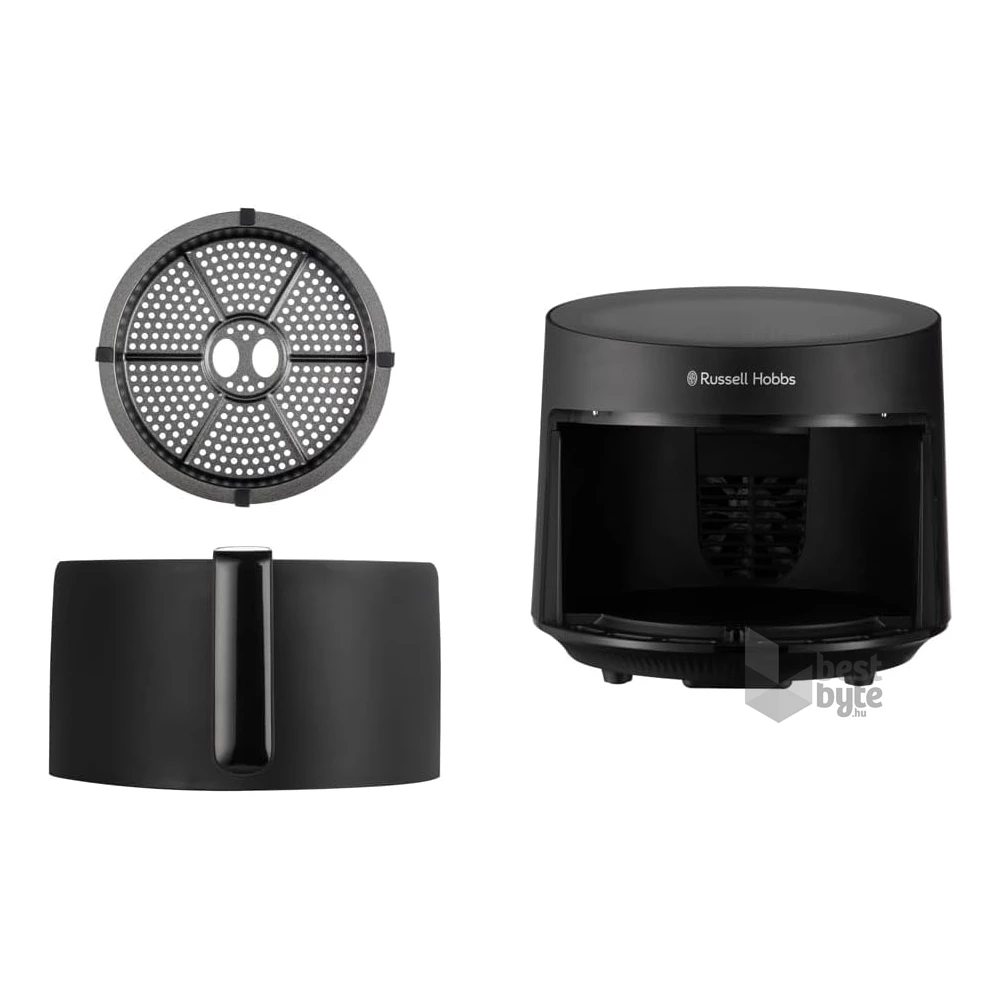 Russell Hobbs 27420-56/RH Panoramic airfryer fekete 5 L forrólevegős sütő