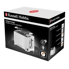 Russell Hobbs 28090-56/RH Structure fehér 2 szeletes kenyérpirító