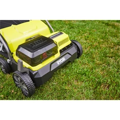 Ryobi RY18SFX35A-240 18 V (2 x 4.0 Ah) 35 cm szénkefe nélküli gyepszellőztető/lazító