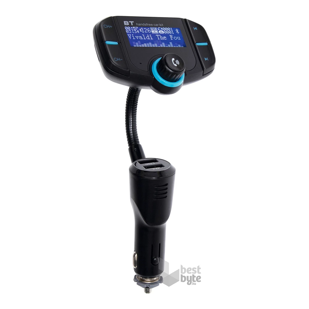 SAL FMBT XPRO Bluetooth telefon kihangosító és FM transzmitter