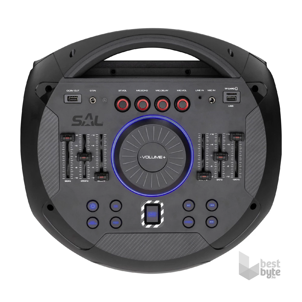 SAL PAR 2300 BT LED Bluetooth party hangszóró