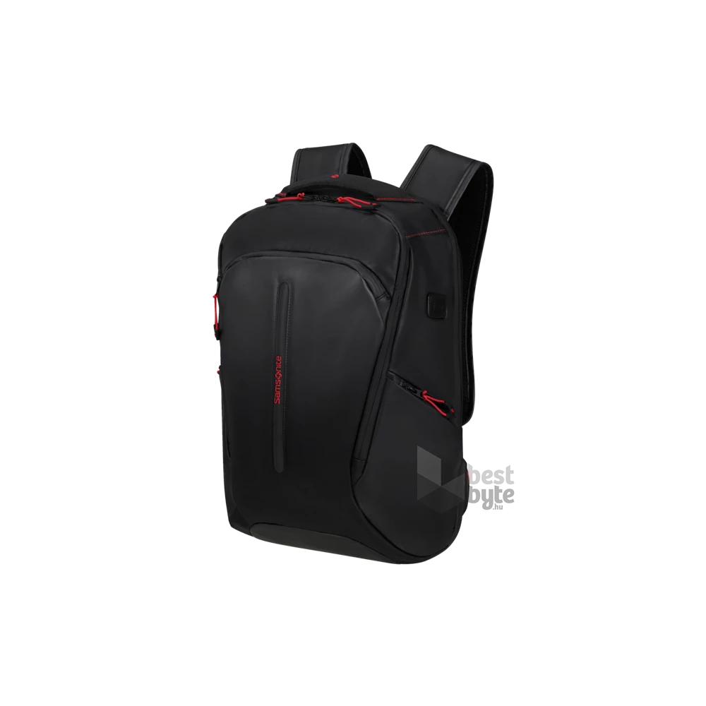 SAMSONITE Notebook hátizsák 140874-1041, URBAN LAPTOP BACKPACK M USB 15.6" (BLACK) -ECODIVER