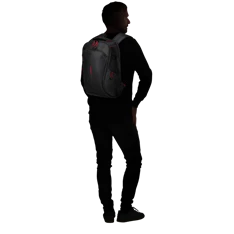 SAMSONITE Notebook hátizsák 140874-1041, URBAN LAPTOP BACKPACK M USB 15.6" (BLACK) -ECODIVER