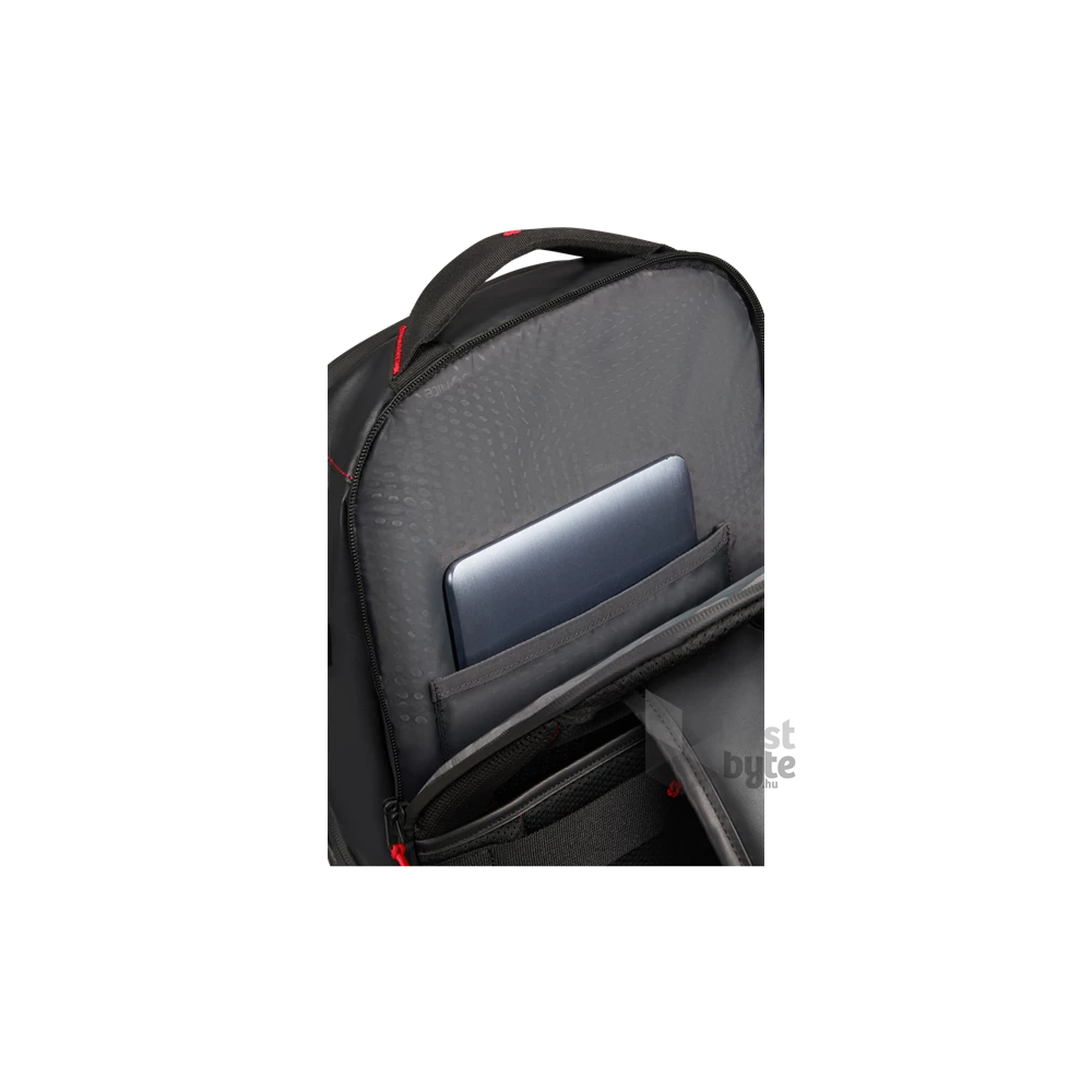 SAMSONITE Notebook hátizsák 140874-1041, URBAN LAPTOP BACKPACK M USB 15.6" (BLACK) -ECODIVER