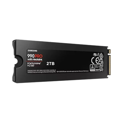 SAMSUNG 990 PRO with Heatsink NVMe™ M.2 SSD 2TB