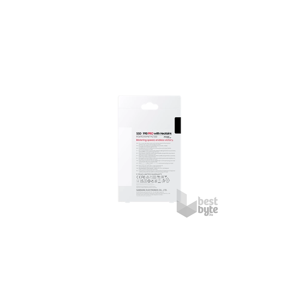 SAMSUNG 990 PRO with Heatsink NVMe™ M.2 SSD 2TB