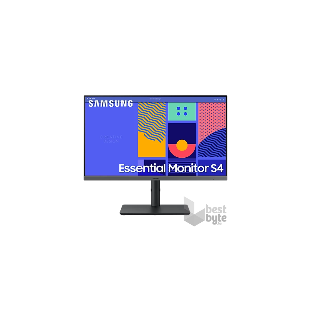 Samsung 24" S43GC FHD IPS 100Hz HDMI/DP/USB/VGA monitor
