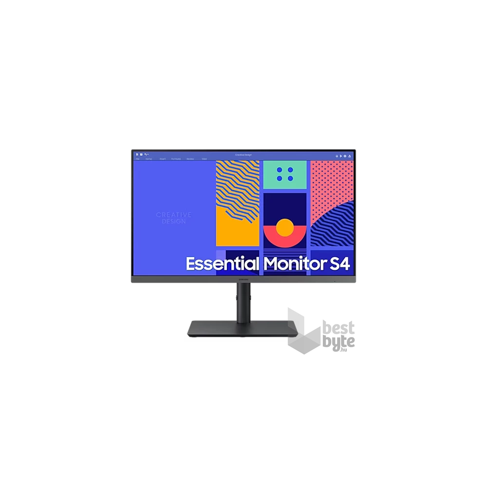 Samsung 24" S43GC FHD IPS 100Hz HDMI/DP/USB/VGA monitor