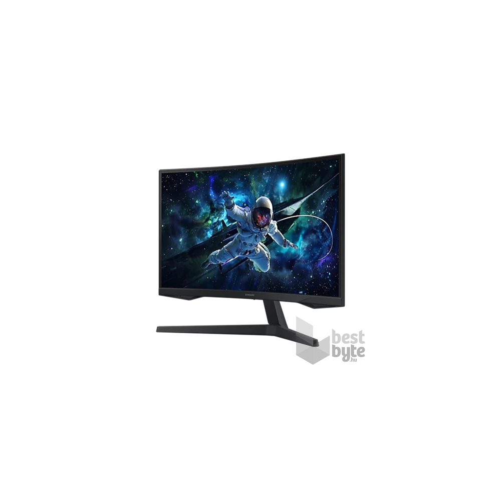 Samsung 27" LS27CG552EUXEN QHD VA 165Hz HDMI/DP ívelt gamer monitor