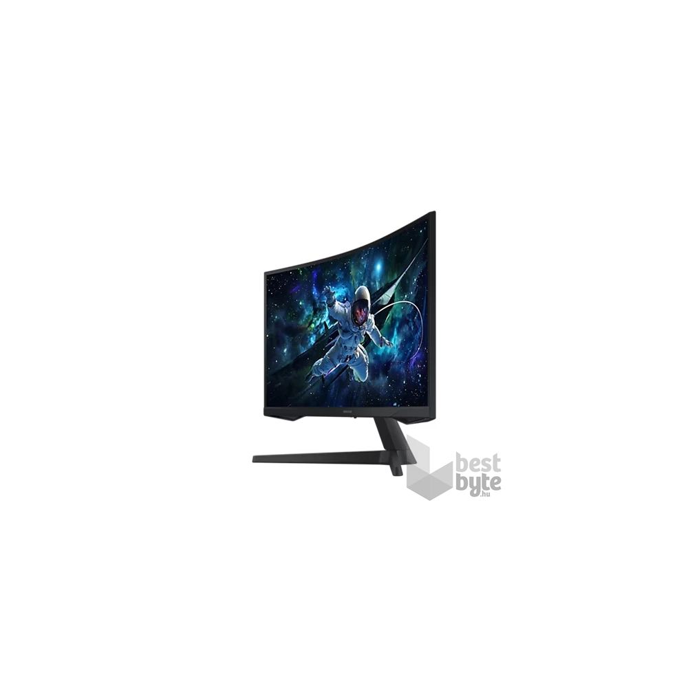 Samsung 27" LS27CG552EUXEN QHD VA 165Hz HDMI/DP ívelt gamer monitor